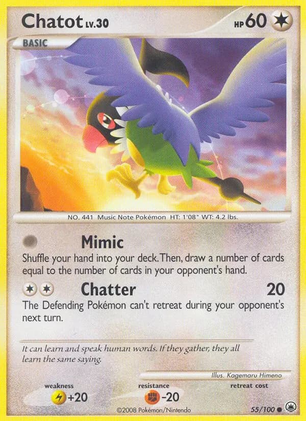 Chatot — Majestic Dawn, Common
