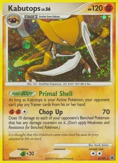 Kabutops — Majestic Dawn — Rare Holo