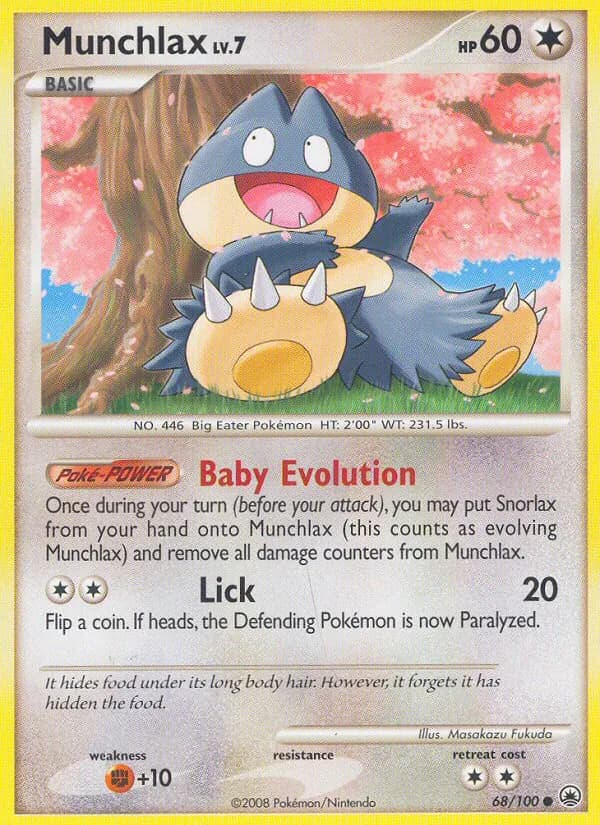 Munchlax — Majestic Dawn, Common