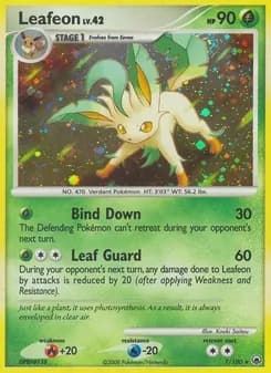 Leafeon — Majestic Dawn — Rare Holo