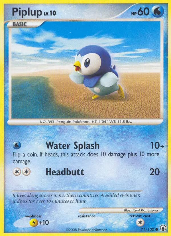 Piplup — Majestic Dawn, Common
