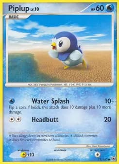 Piplup — Majestic Dawn — Common