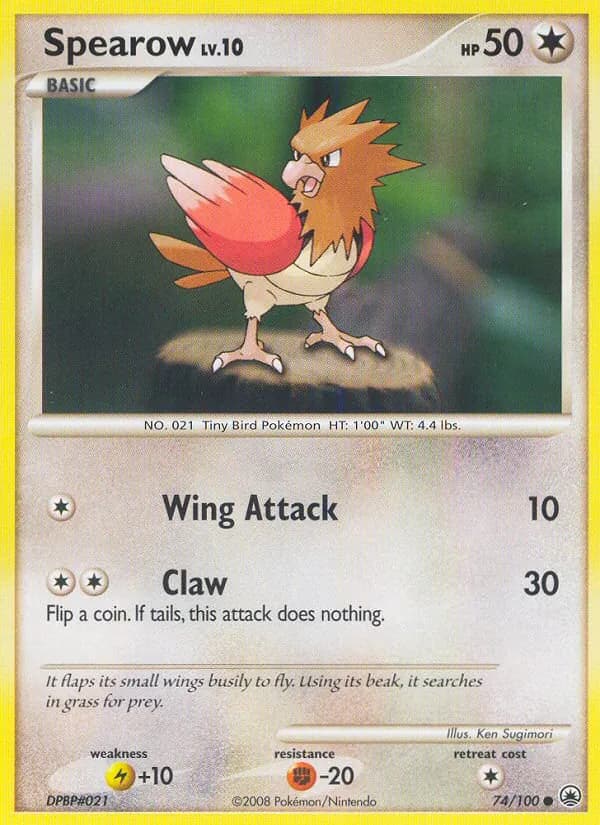 Spearow — Majestic Dawn, Common