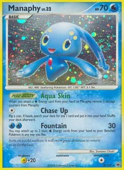 Manaphy — Majestic Dawn — Rare Holo