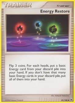 Energy Restore — Majestic Dawn — Uncommon