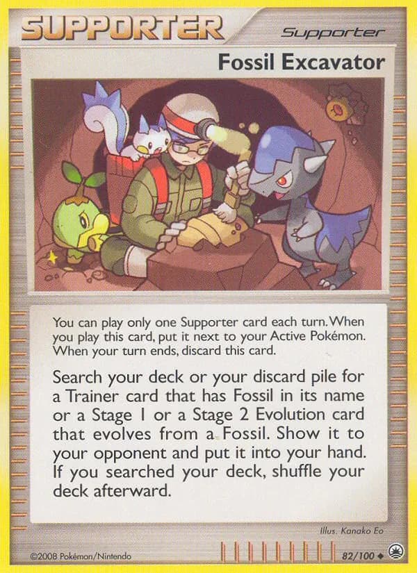 Fossil Excavator — Majestic Dawn, Uncommon