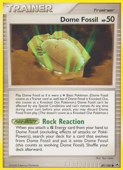 Dome Fossil — Majestic Dawn — Common