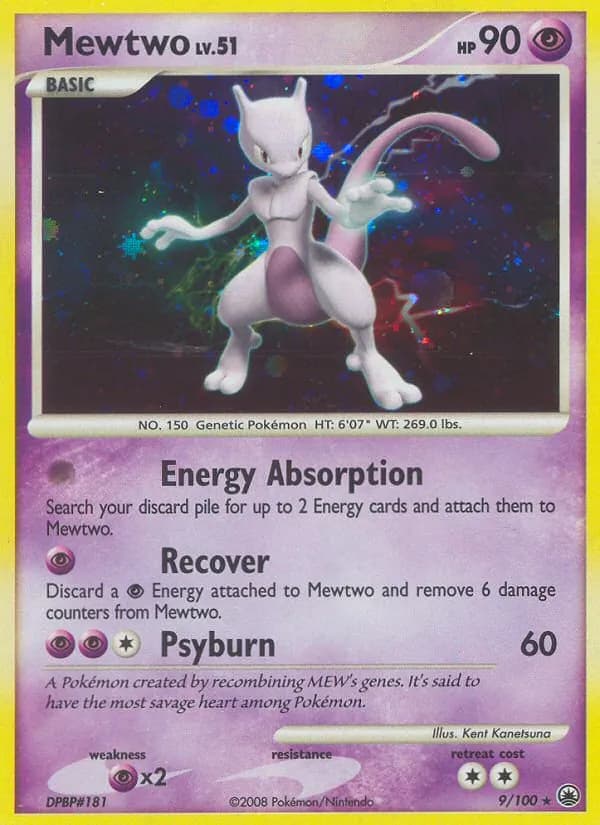 Mewtwo — Majestic Dawn, Rare Holo