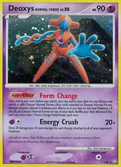 Deoxys Normal Forme — Legends Awakened — Rare Holo