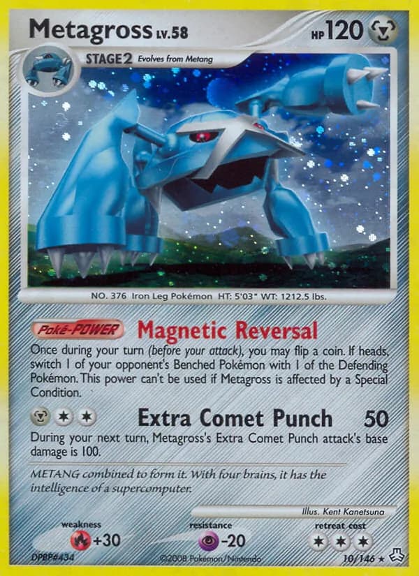 Metagross — Legends Awakened, Rare Holo