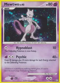 Mewtwo — Legends Awakened — Rare Holo
