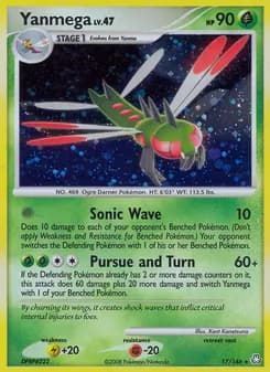 Yanmega — Legends Awakened — Rare Holo