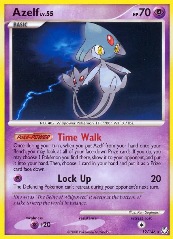 Azelf — Legends Awakened, Rare