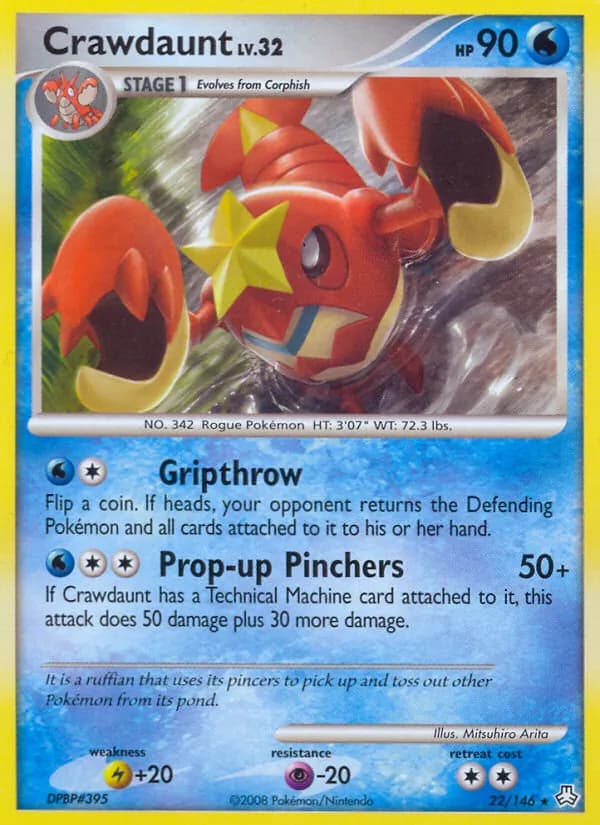 Crawdaunt — Legends Awakened, Rare