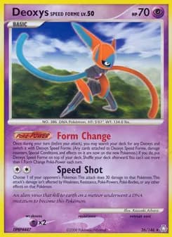 Deoxys Speed Forme — Legends Awakened — Rare