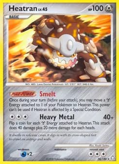 Heatran — Legends Awakened — Rare