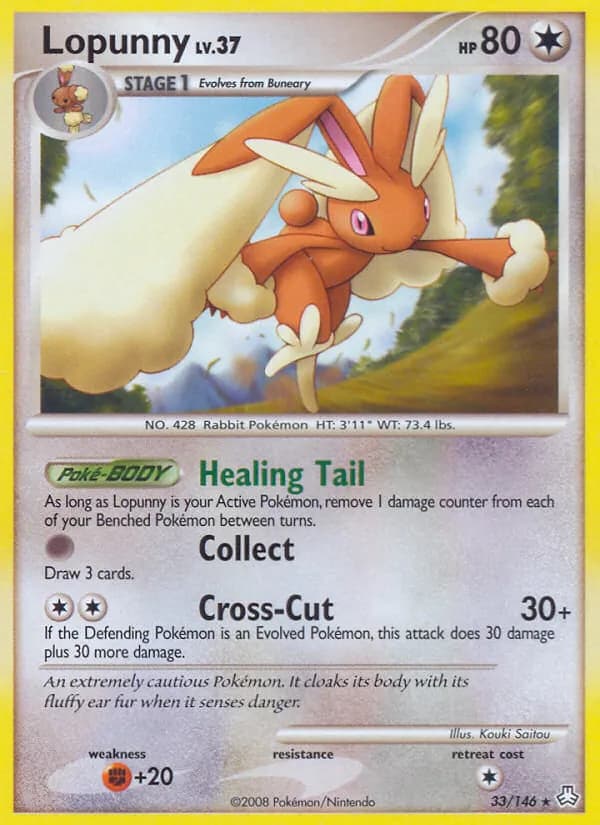 Lopunny — Legends Awakened, Rare
