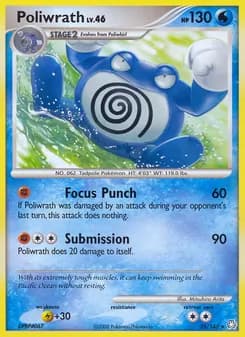 Poliwrath — Legends Awakened — Rare