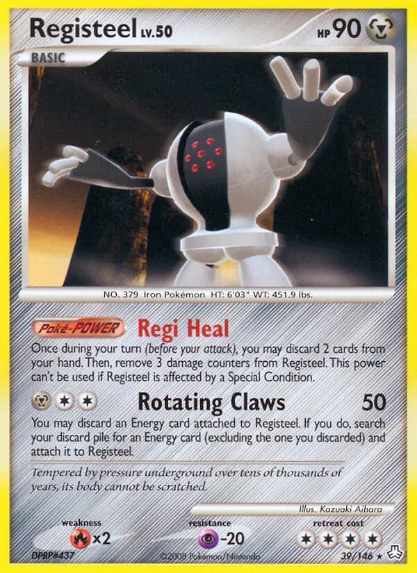 Registeel — Legends Awakened, Rare