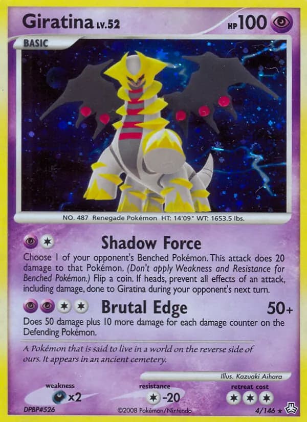 Giratina — Legends Awakened, Rare Holo