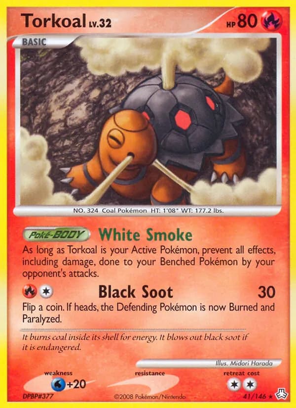 Torkoal — Legends Awakened, Rare