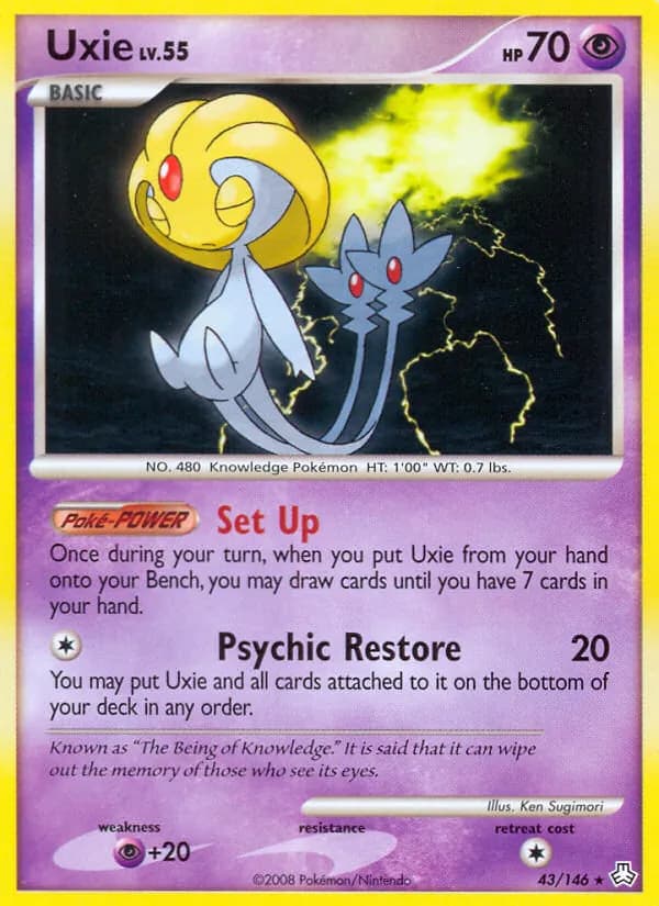 Uxie — Legends Awakened, Rare