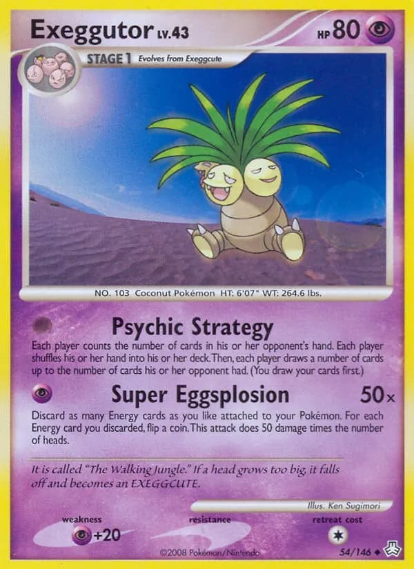 Exeggutor — Legends Awakened, Uncommon