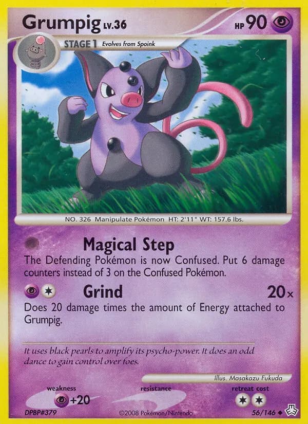 Grumpig — Legends Awakened, Uncommon