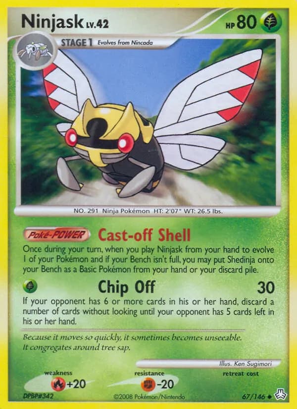 Ninjask — Legends Awakened, Uncommon