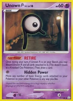 Unown R — Legends Awakened — Uncommon