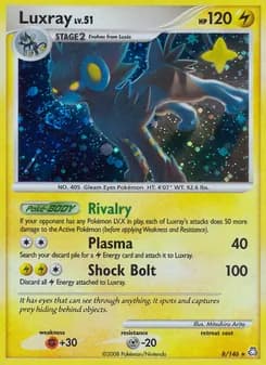 Luxray — Legends Awakened — Rare Holo
