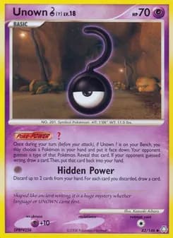 Unown ? — Legends Awakened — Uncommon