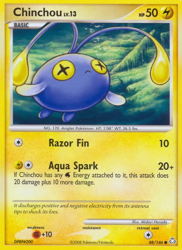 Chinchou — Legends Awakened, Common