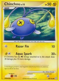 Chinchou — Legends Awakened — Common