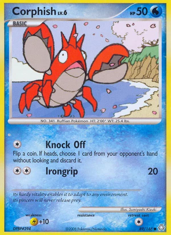 Corphish — Legends Awakened, Common