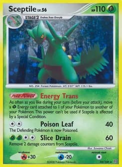 Sceptile — Stormfront — Rare Holo