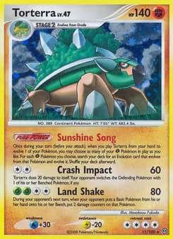 Torterra — Stormfront — Rare Holo