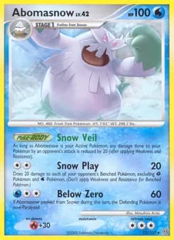 Abomasnow — Stormfront — Rare