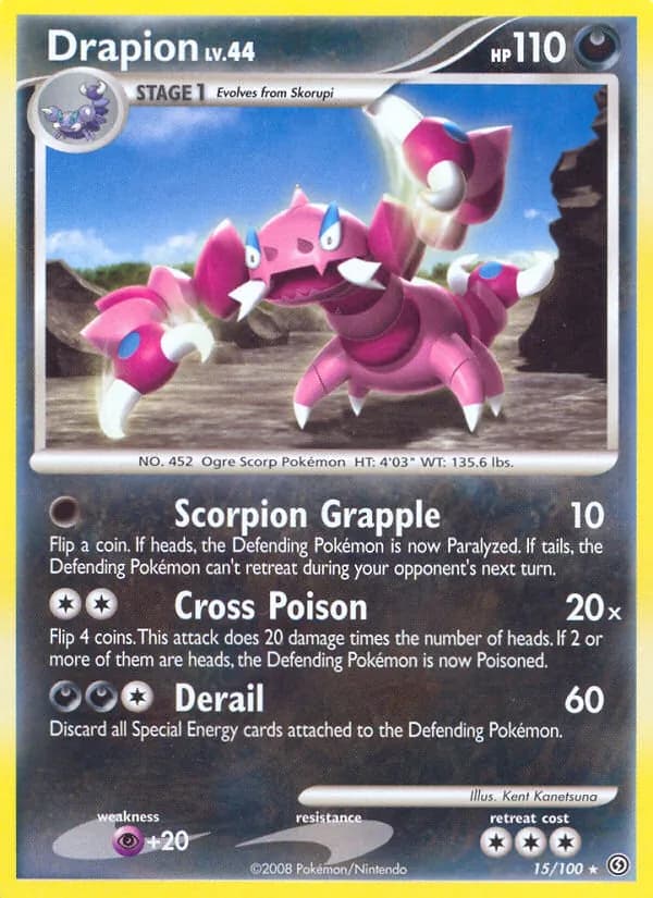 Drapion — Stormfront, Rare