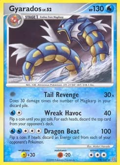 Gyarados — Stormfront — Rare