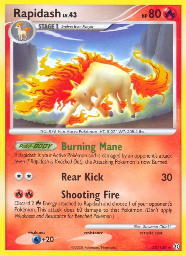 Rapidash — Stormfront, Rare
