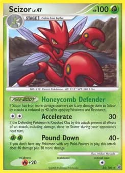 Scizor — Stormfront — Rare