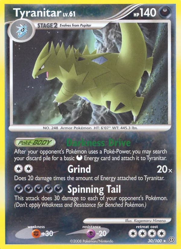 Tyranitar — Stormfront, Rare