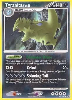 Tyranitar — Stormfront — Rare