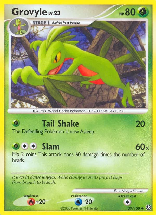 Grovyle — Stormfront, Uncommon