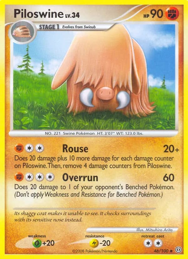 Piloswine — Stormfront, Uncommon