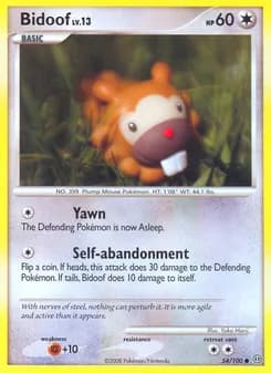 Bidoof — Stormfront — Common