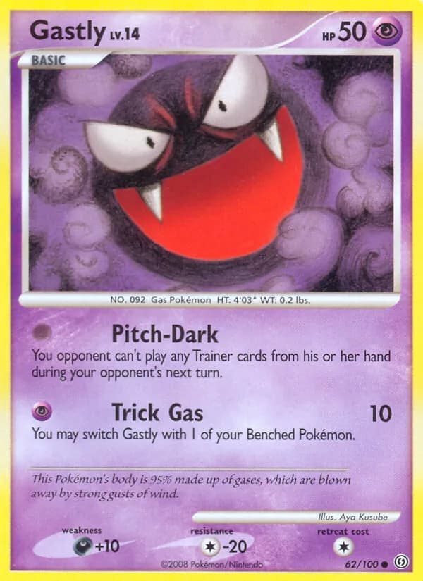 Gastly — Stormfront, Common