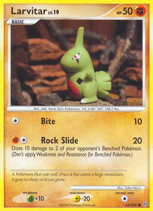 Larvitar — Stormfront, Common