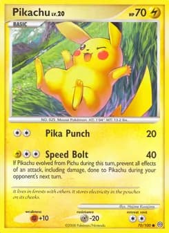 Pikachu — Stormfront — Common
